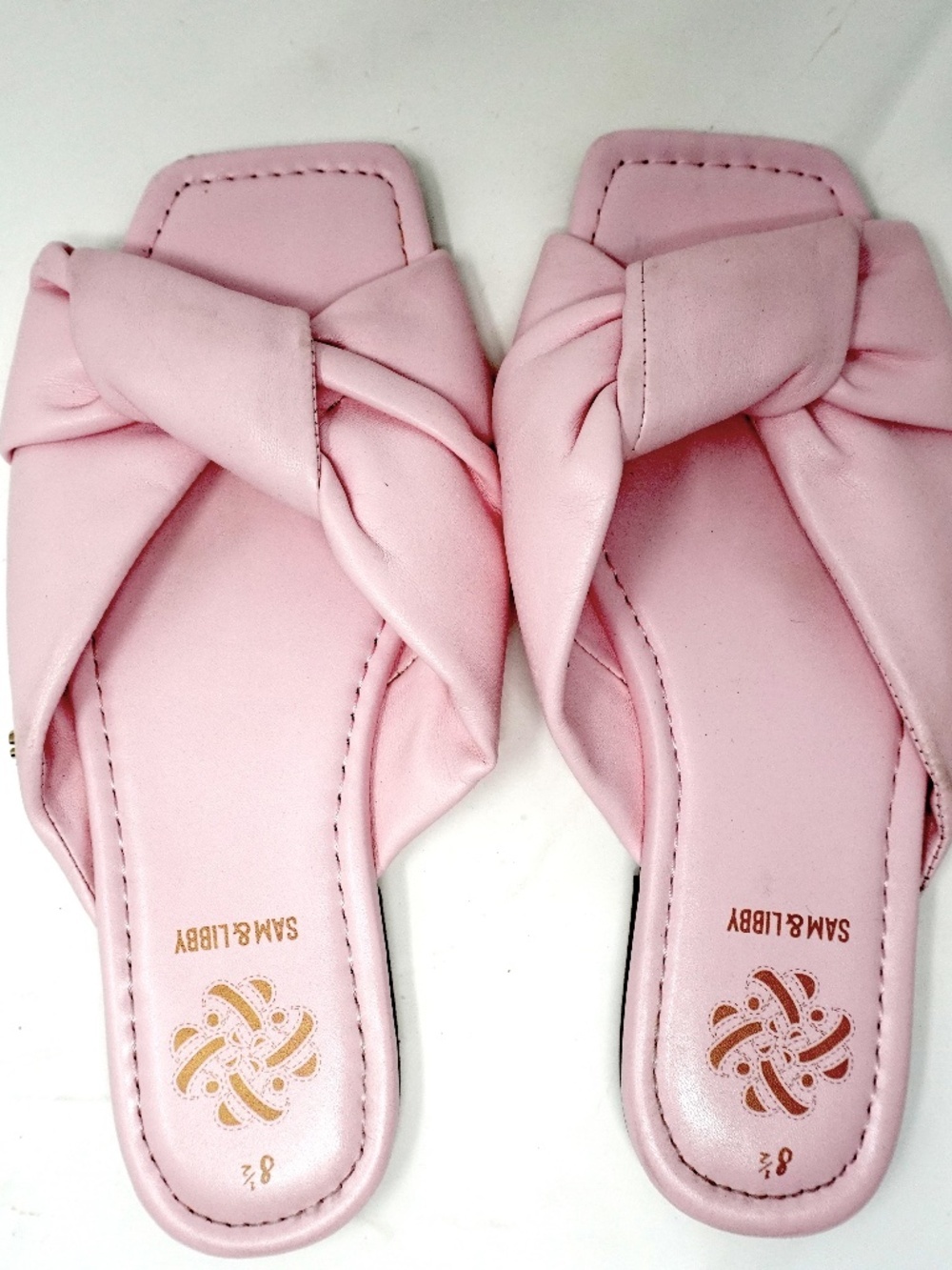 Sam & Libby Tallulah Slide Sandals Womens Size 8.5